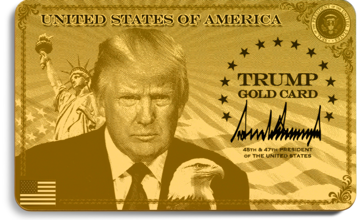 Trump Gold Card Fonte: https://trumpcard.gov/