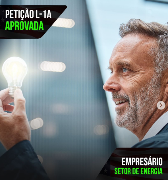 Empresário tem visto L-1A aprovado em menos de 15 dias sem RFE